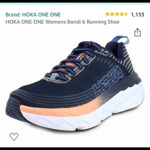 Hoka Bondi 6 running shoes - size 8.5